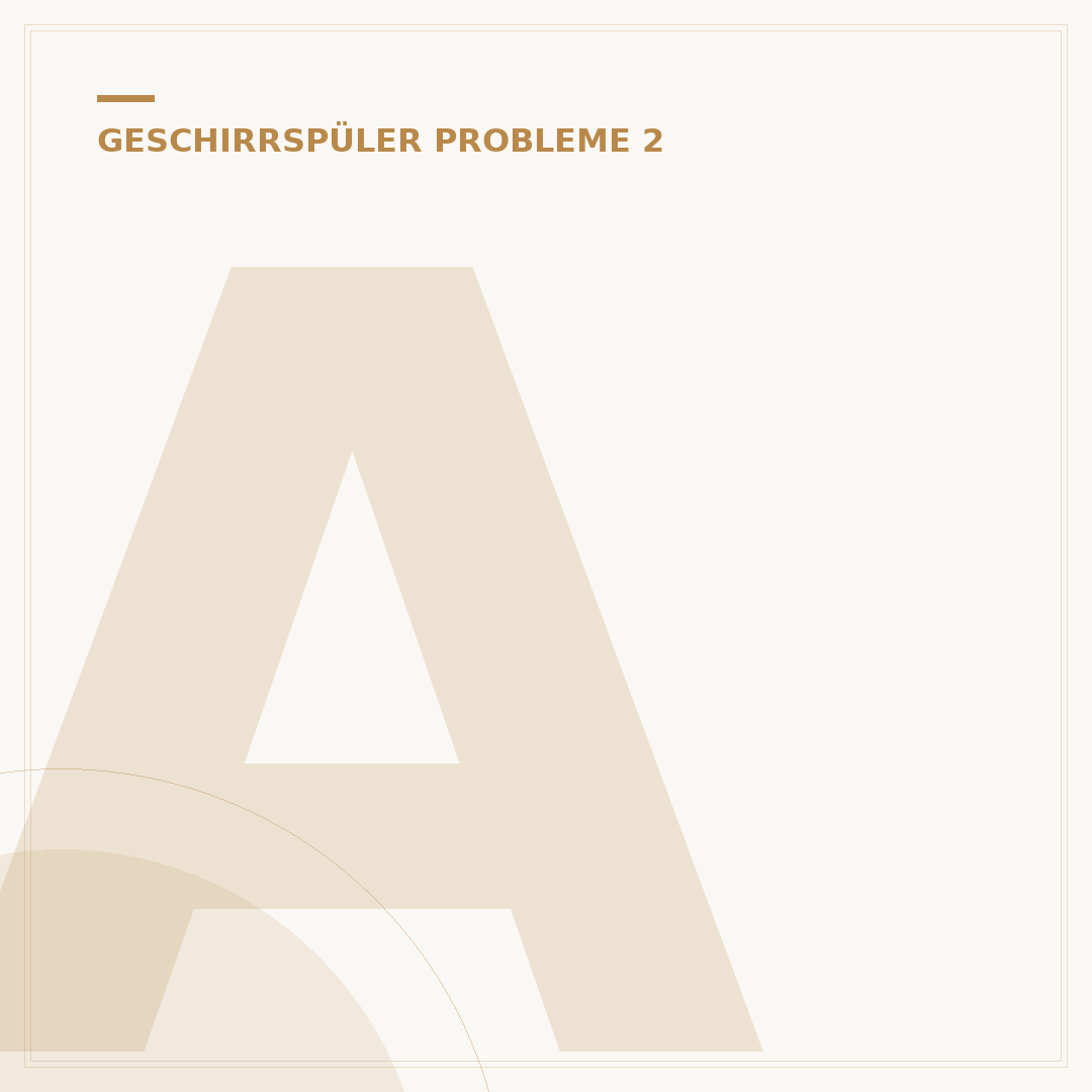 Abfluss Geschirrspüler: 5 Probleme & Sofort-Lösungen