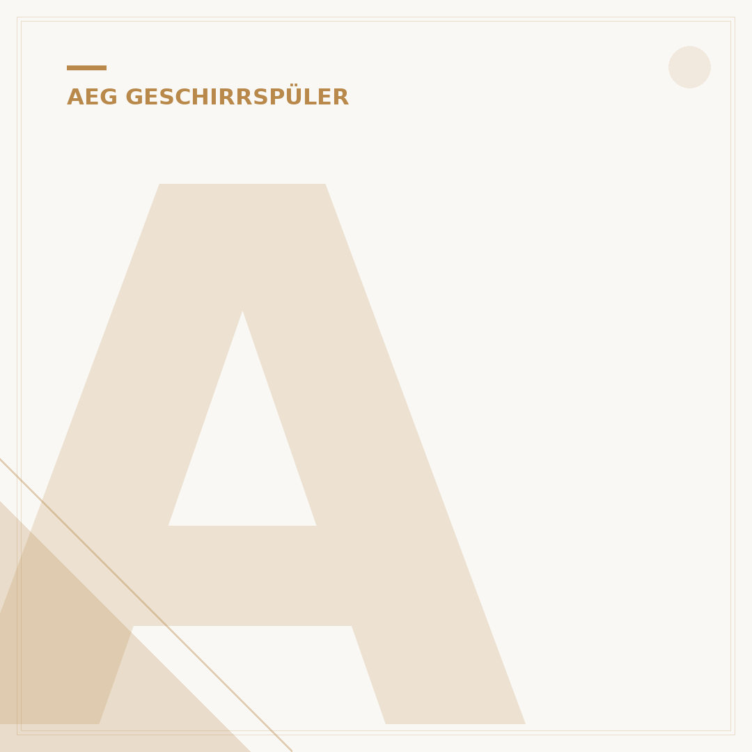 AEG Geschirrspüler teilintegriert 60 cm: Ihr Kaufberater