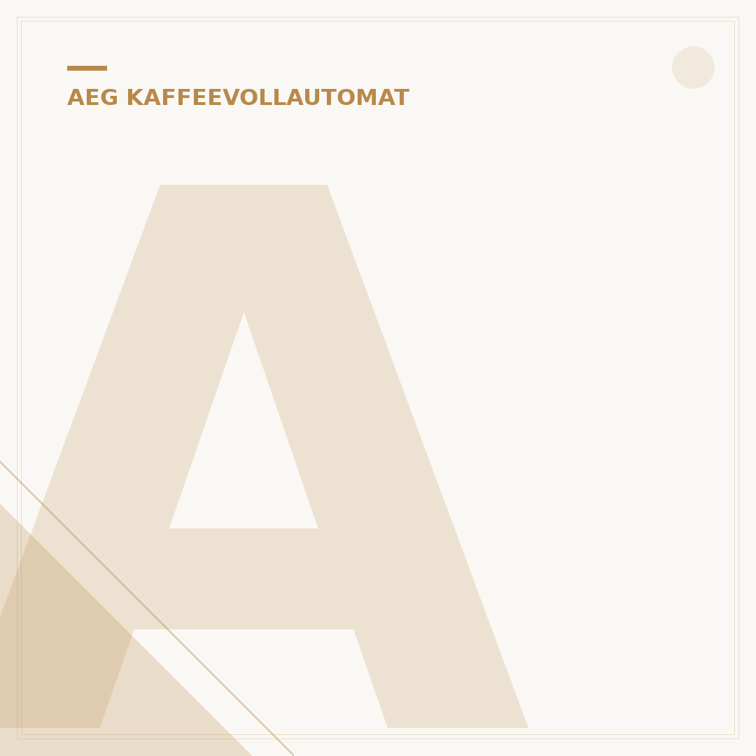 AEG Kaffeevollautomat Einbau: Ihr Weg zum perfekten Barista-Erlebnis
