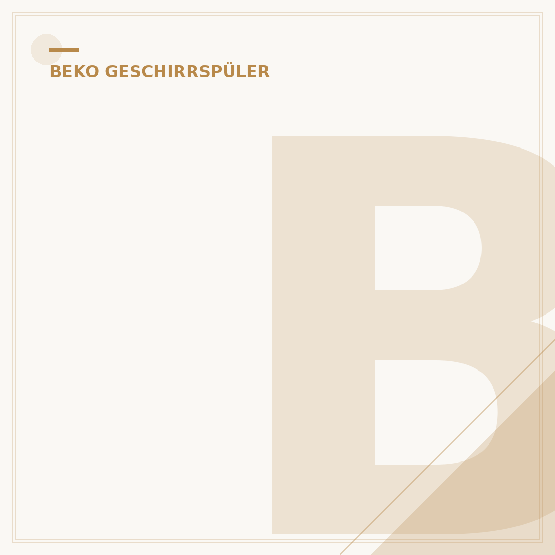 Beko Geschirrspüler DSN 6634 FX: Ihr 45cm Helfer im Überblick