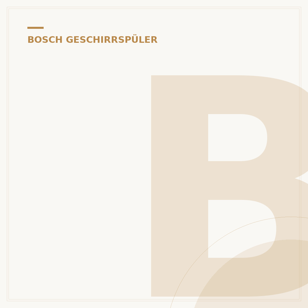 Bosch Geschirrspüler abpumpen: 5 Lösungen für schnelles Entleeren