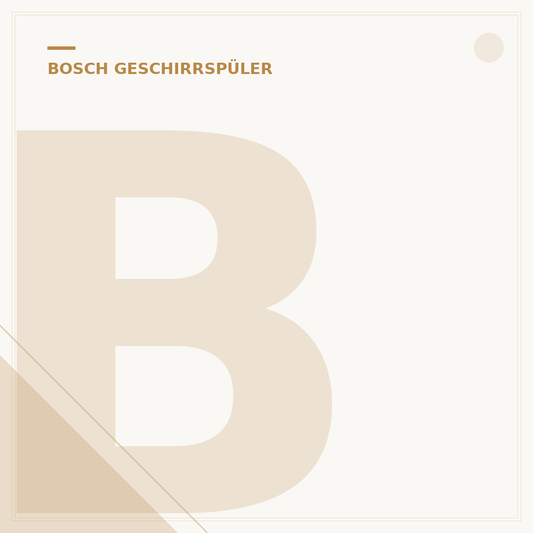 Bosch Geschirrspüler AquaStop: Volle Sicherheit verstehen
