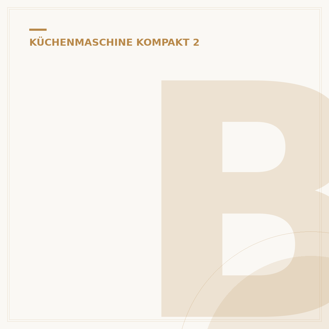 Bosch MUM 2 Küchenmaschine: Ihr perfekter Küchenhelfer