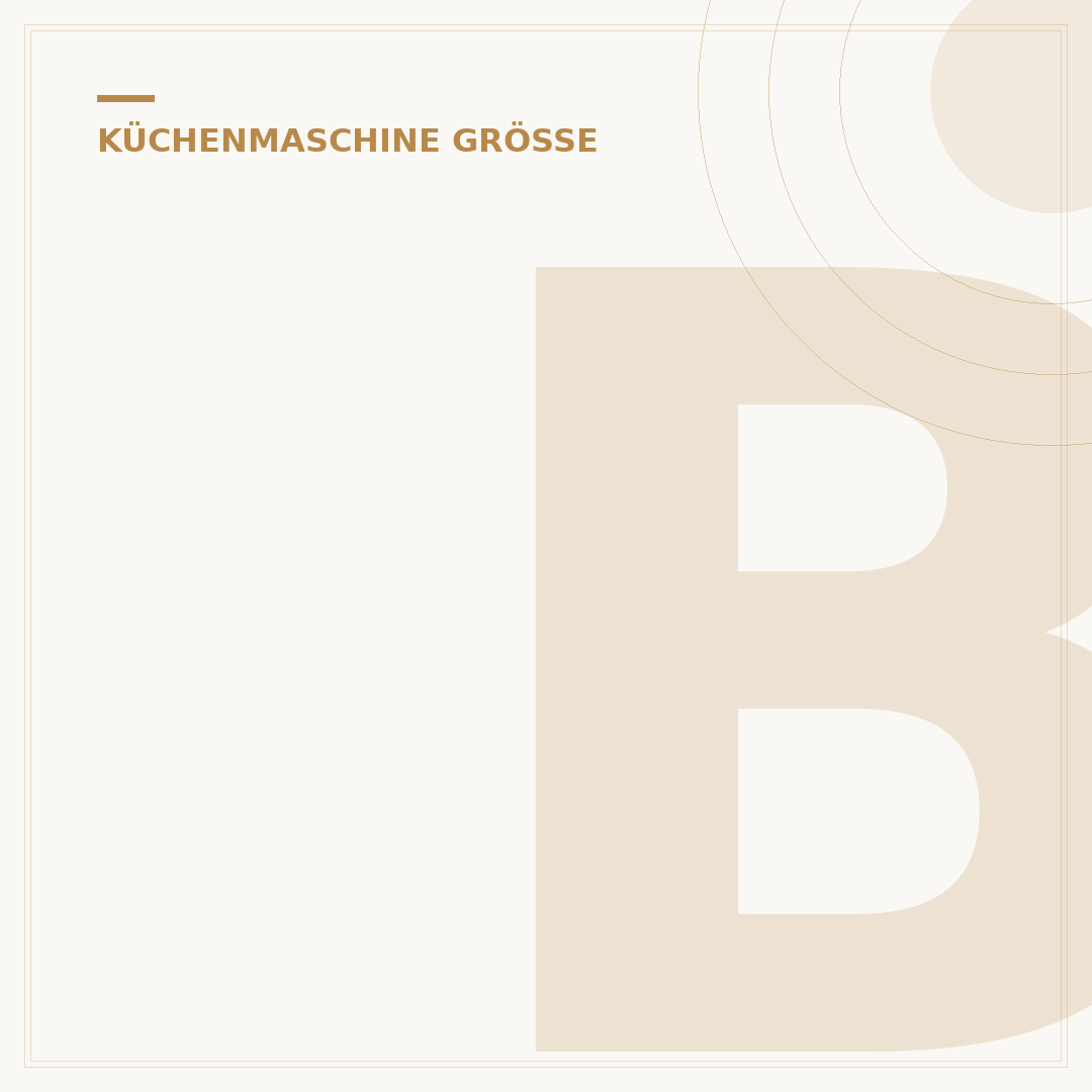 Bosch MUM5 Küchenmaschine: Ihr persönlicher Küchenhelfer-Vergleich