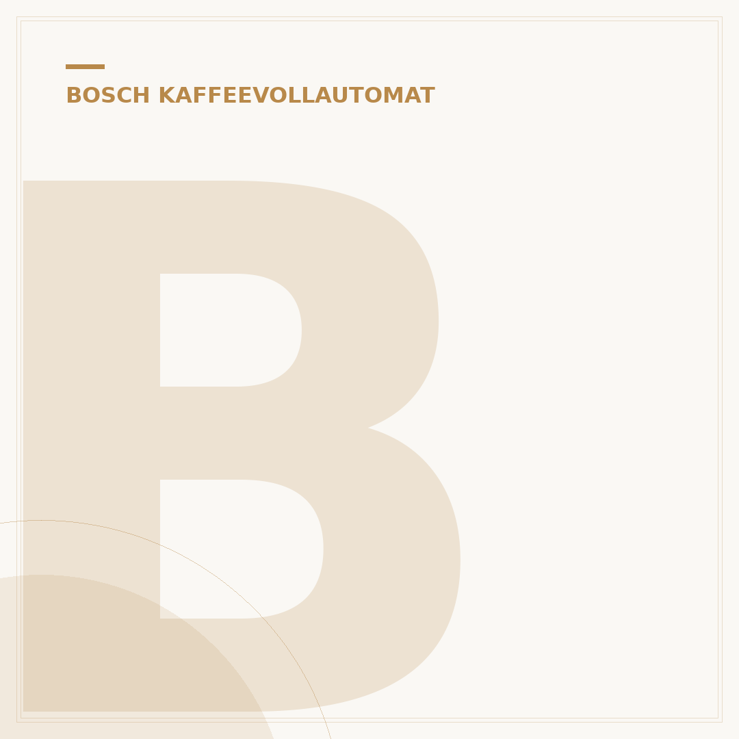 Bosch Serie 8 Kaffeevollautomat: Ihr 4-stufiger Guide