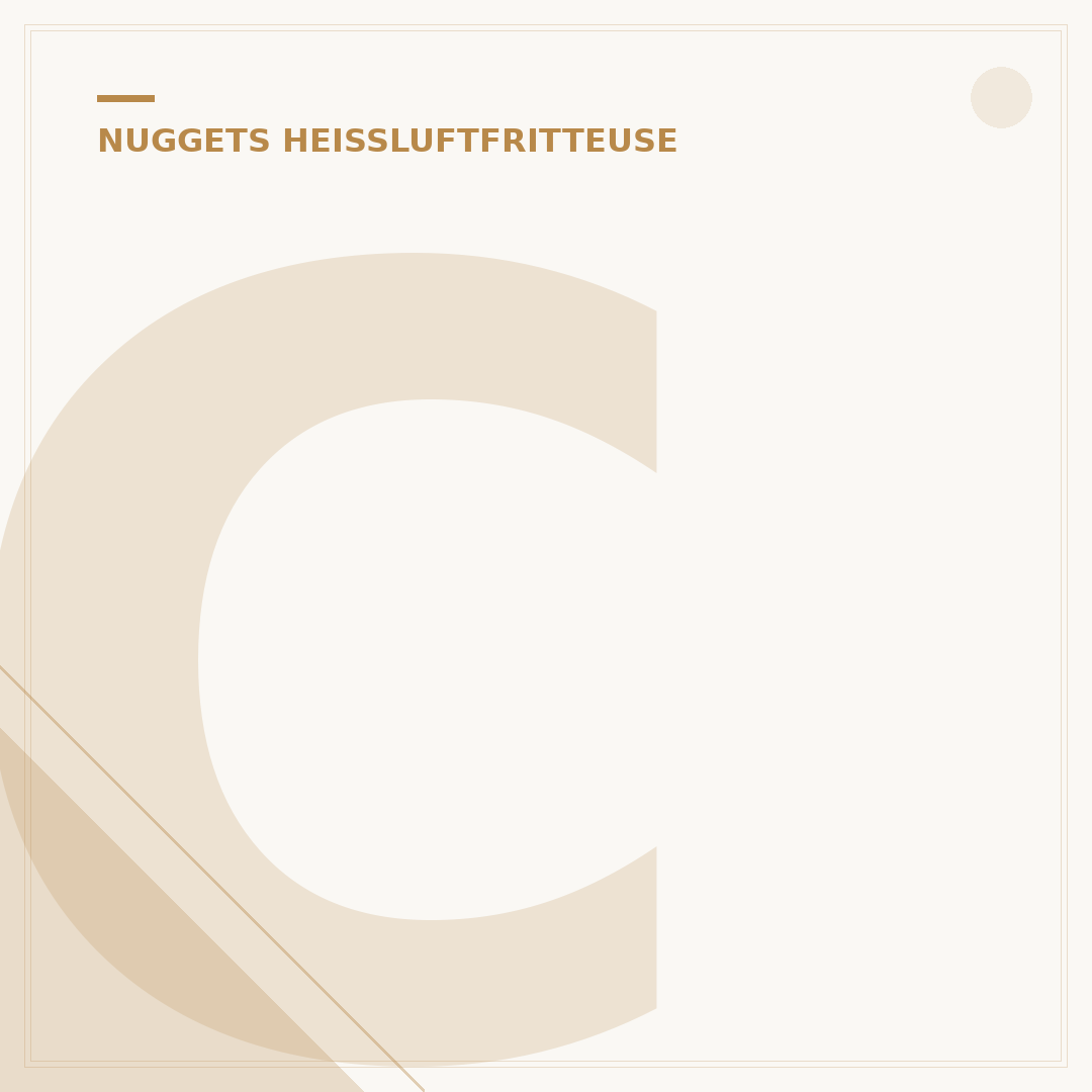Chicken Nuggets Heißluftfritteuse: Wie viel Grad & Zeit?