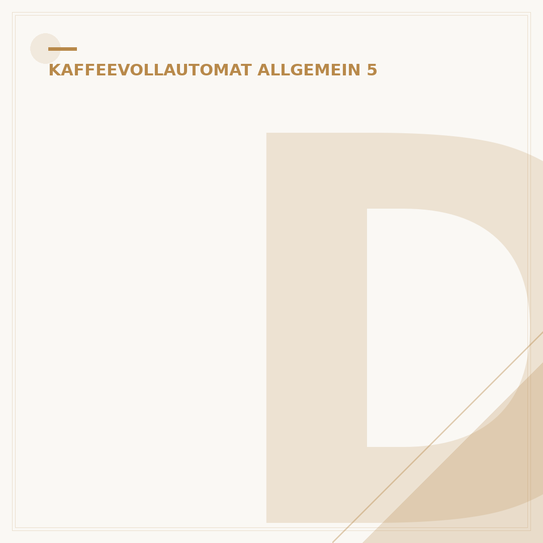 Dämmmatte Kaffeevollautomat: 5 Wege für leiseren Betrieb