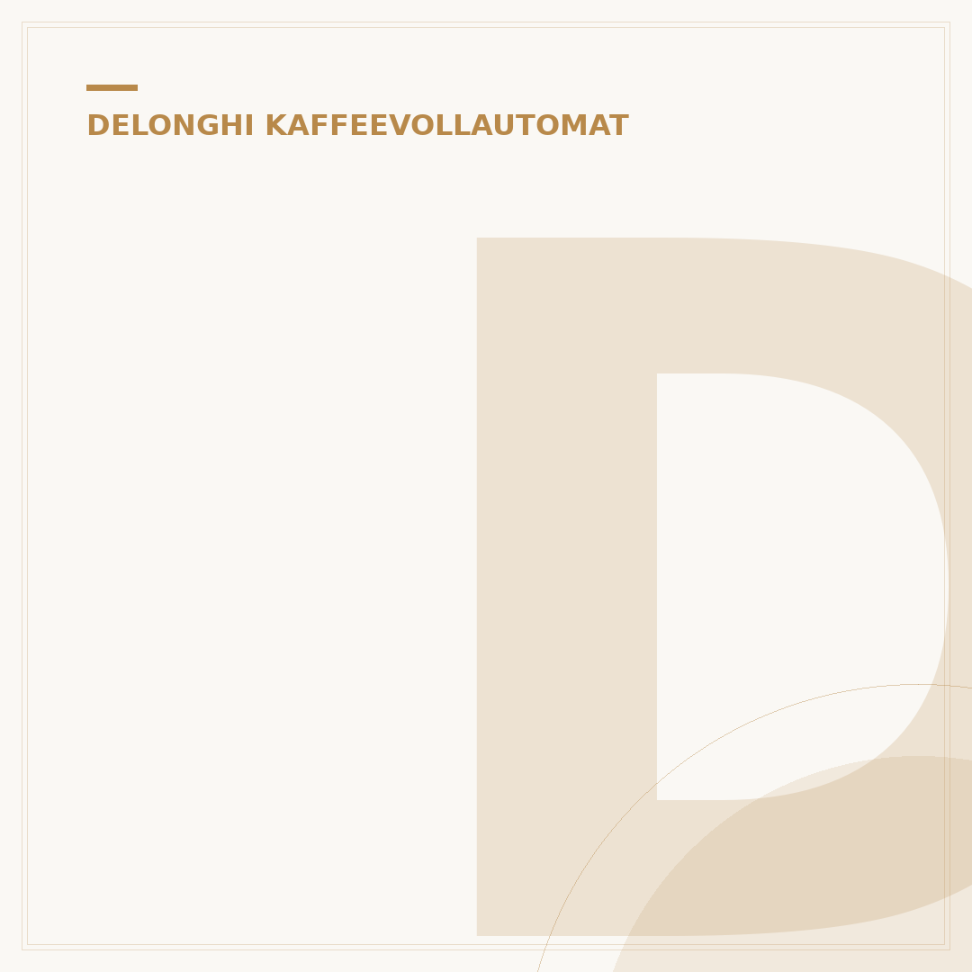 De'Longhi ECAM 380.85.SB Dinamica Plus: Ihr Kaffee-Upgrade mit 7 Kaffee-Rezepten