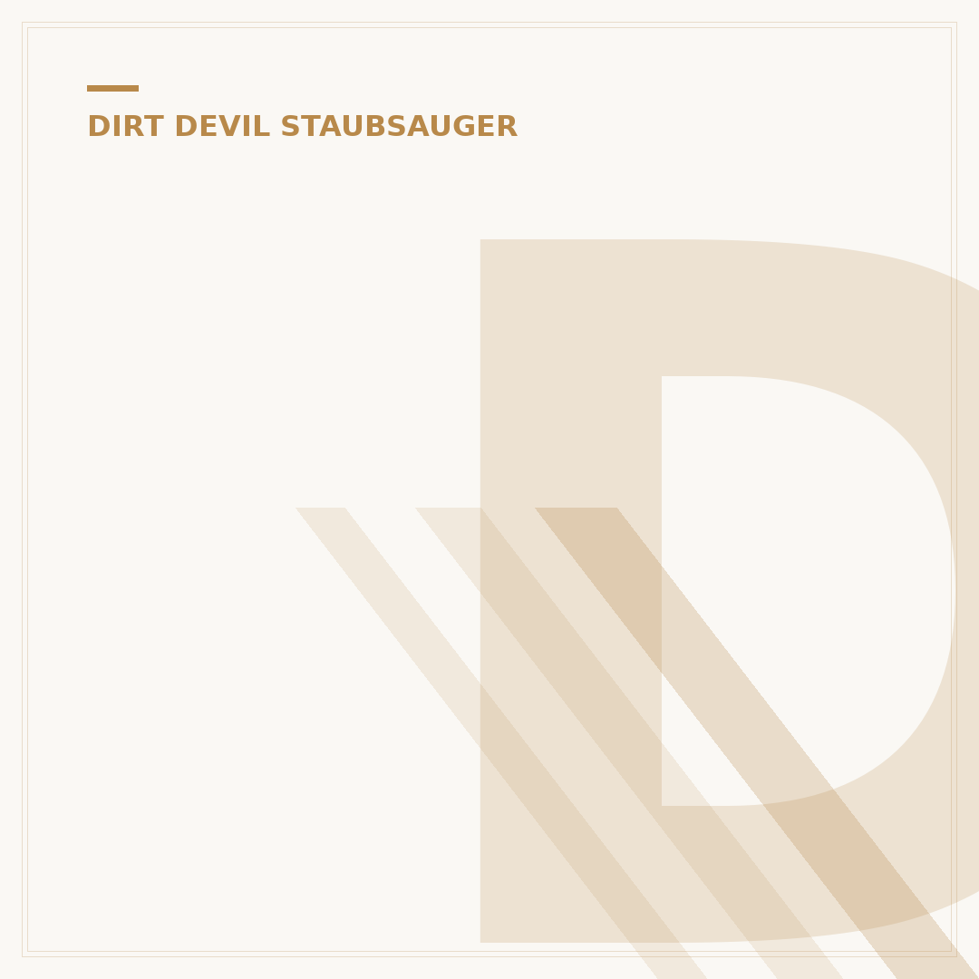 Dirt Devil Staubsauger Beutellos: 5 Top Modelle für Ihr Zuhause