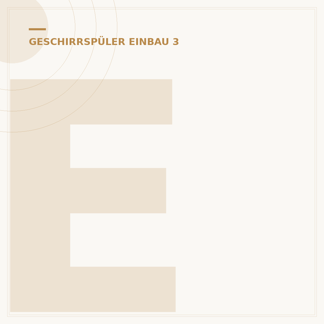 Einbaumaße Geschirrspüler: Die 60cm Standardmaße verstehen
