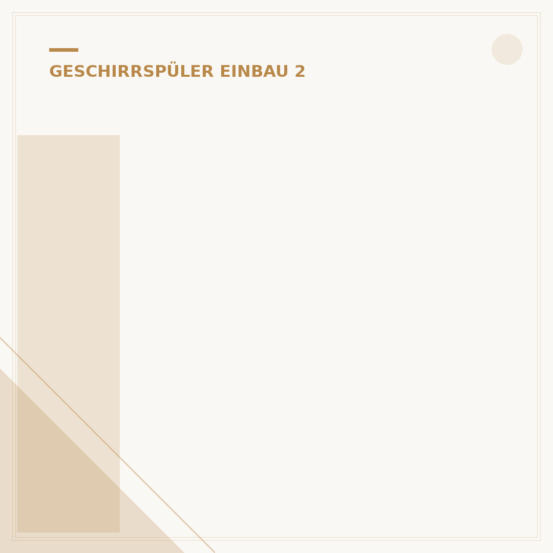 IKEA Einbau Geschirrspüler: Ihr 3-Schritte-Plan zur perfekten Integration