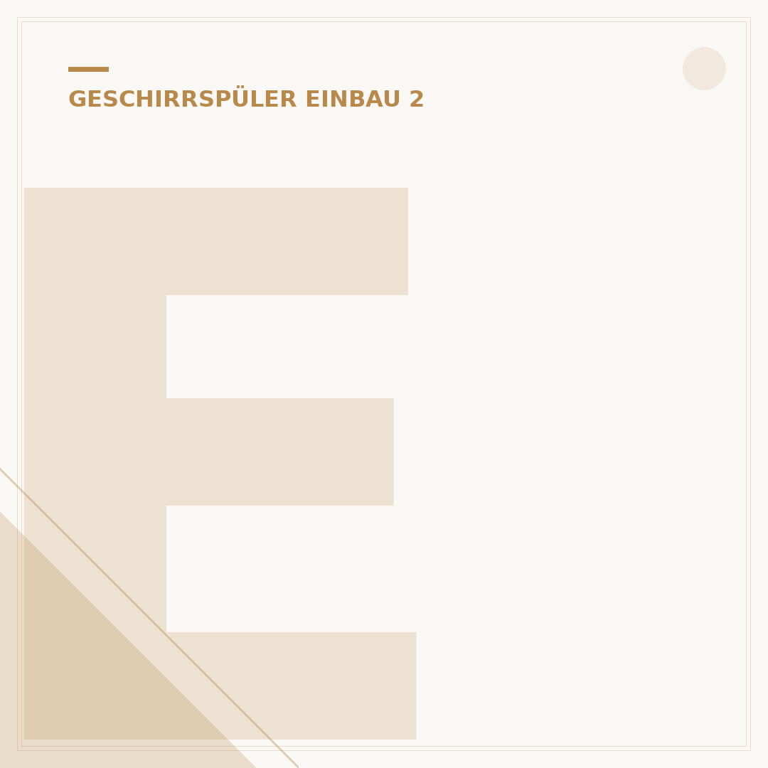Einbau Geschirrspüler Günstig: 4 Top-Tipps zum Sparen