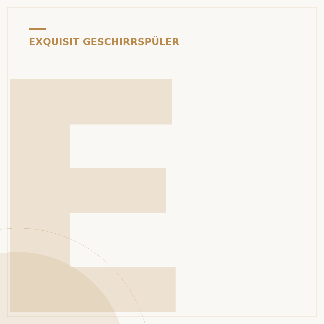 Exquisit Geschirrspüler: Ihr Wegweiser zu makelloser Sauberkeit