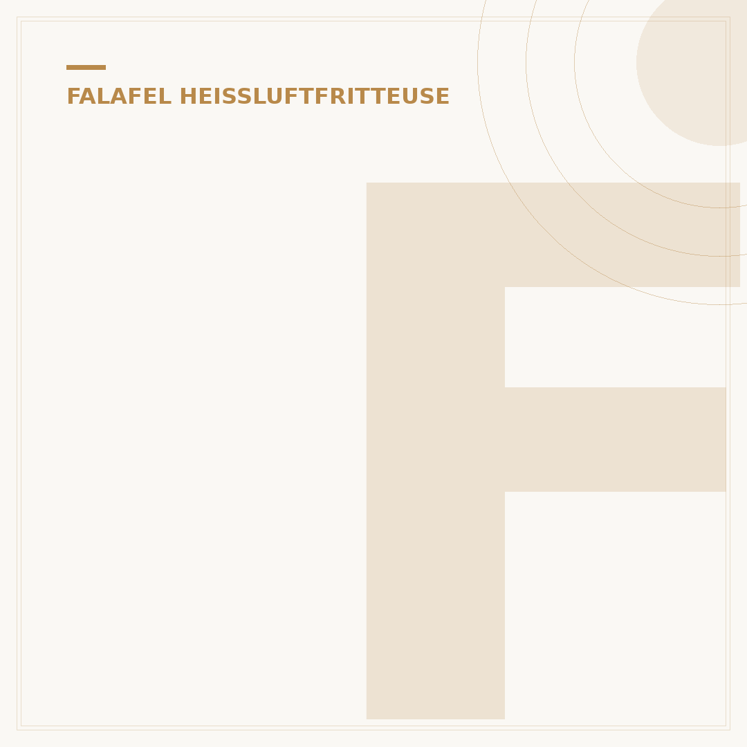 Fertige Falafel in Heißluftfritteuse: Wie lange & Perfekt Zubereitet
