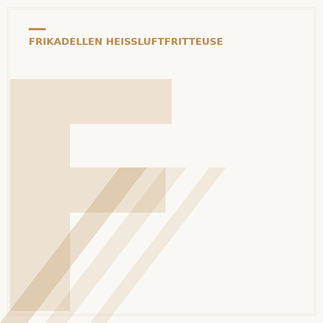 Frikadellen aufwärmen in der Heißluftfritteuse: 5 Min. Ergebnis!