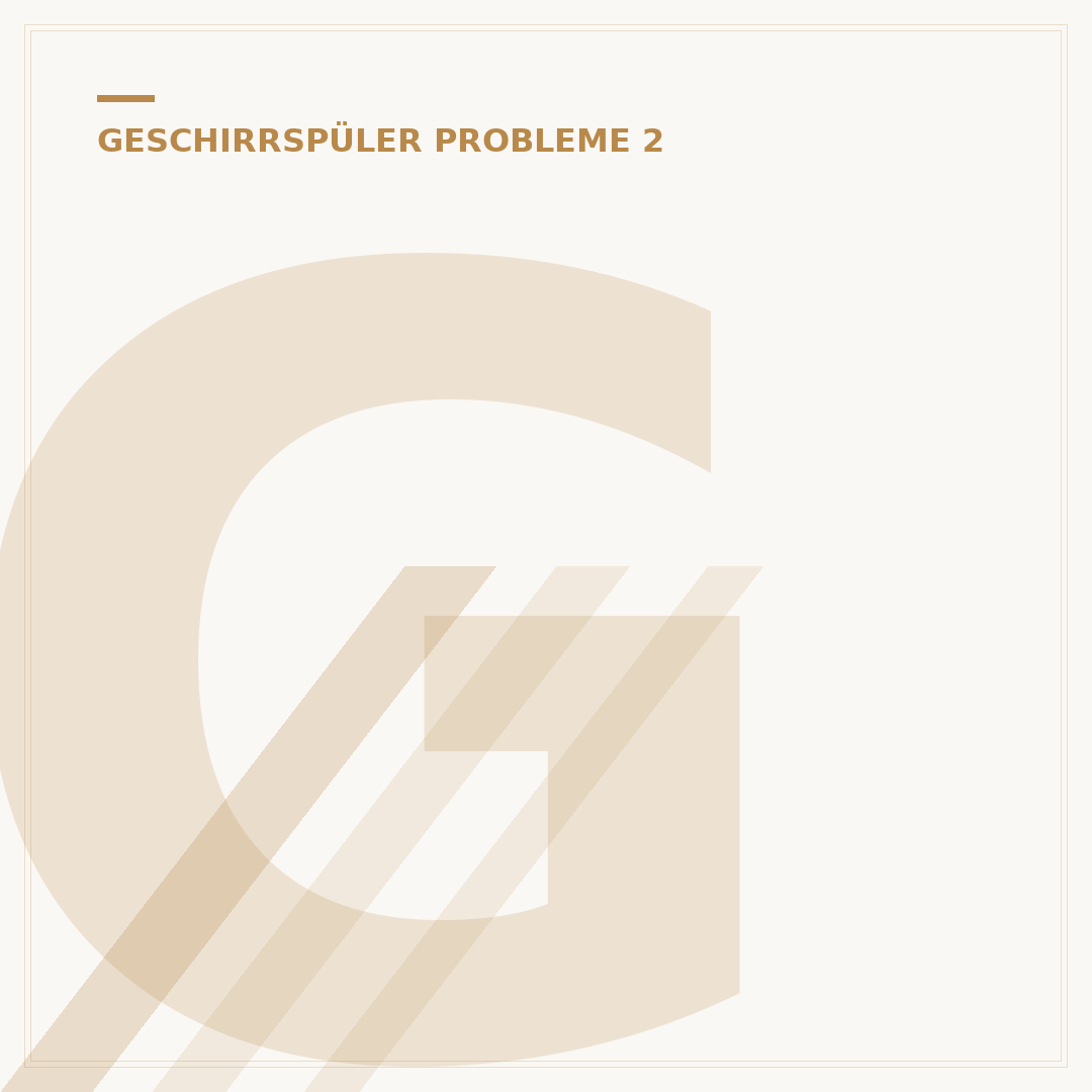 Geschirrspüler Probleme lösen: 5 Tricks für sauberes Geschirr