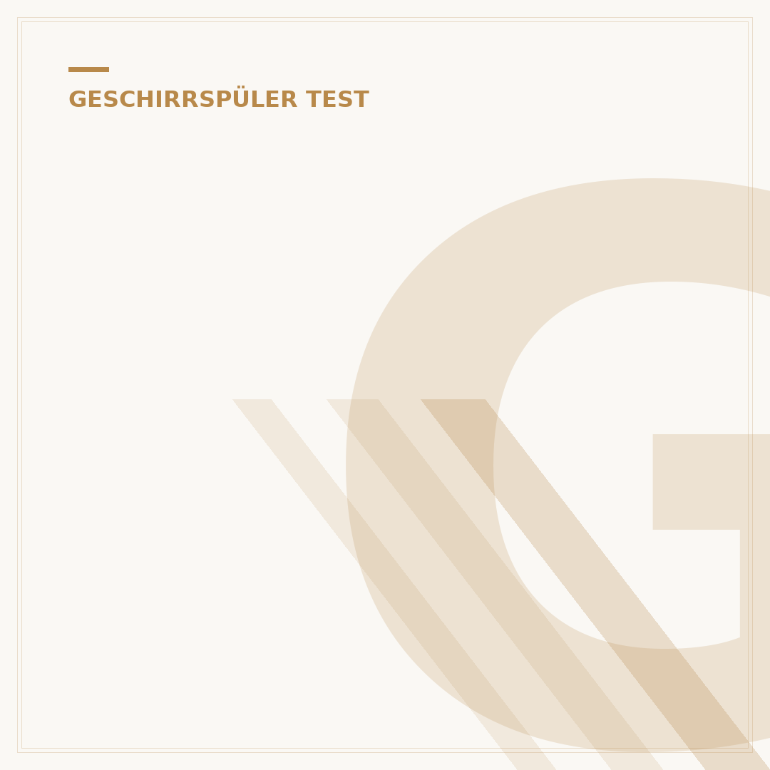 Geschirrspüler Salz Test: 5 Kriterien für strahlend sauberes Geschirr