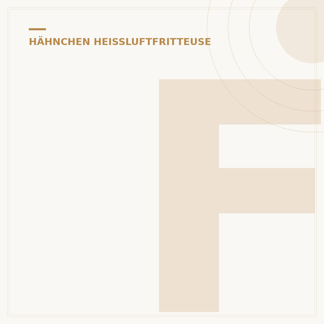 Frische Hähnchenschenkel Heißluftfritteuse: Schnell & Saftig Garen