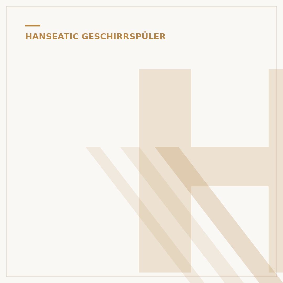 Hanseatic Geschirrspüler 45 cm: Ihr Guide für kompakte Sauberkeit