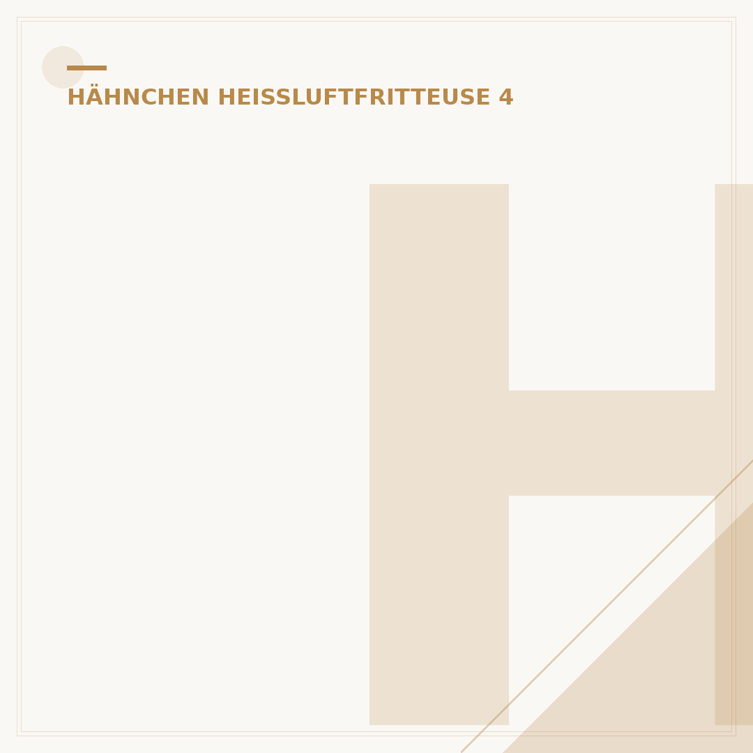Heißluftfritteuse Hähnchen: 5 Tipps für perfekt saftiges Hähnchen