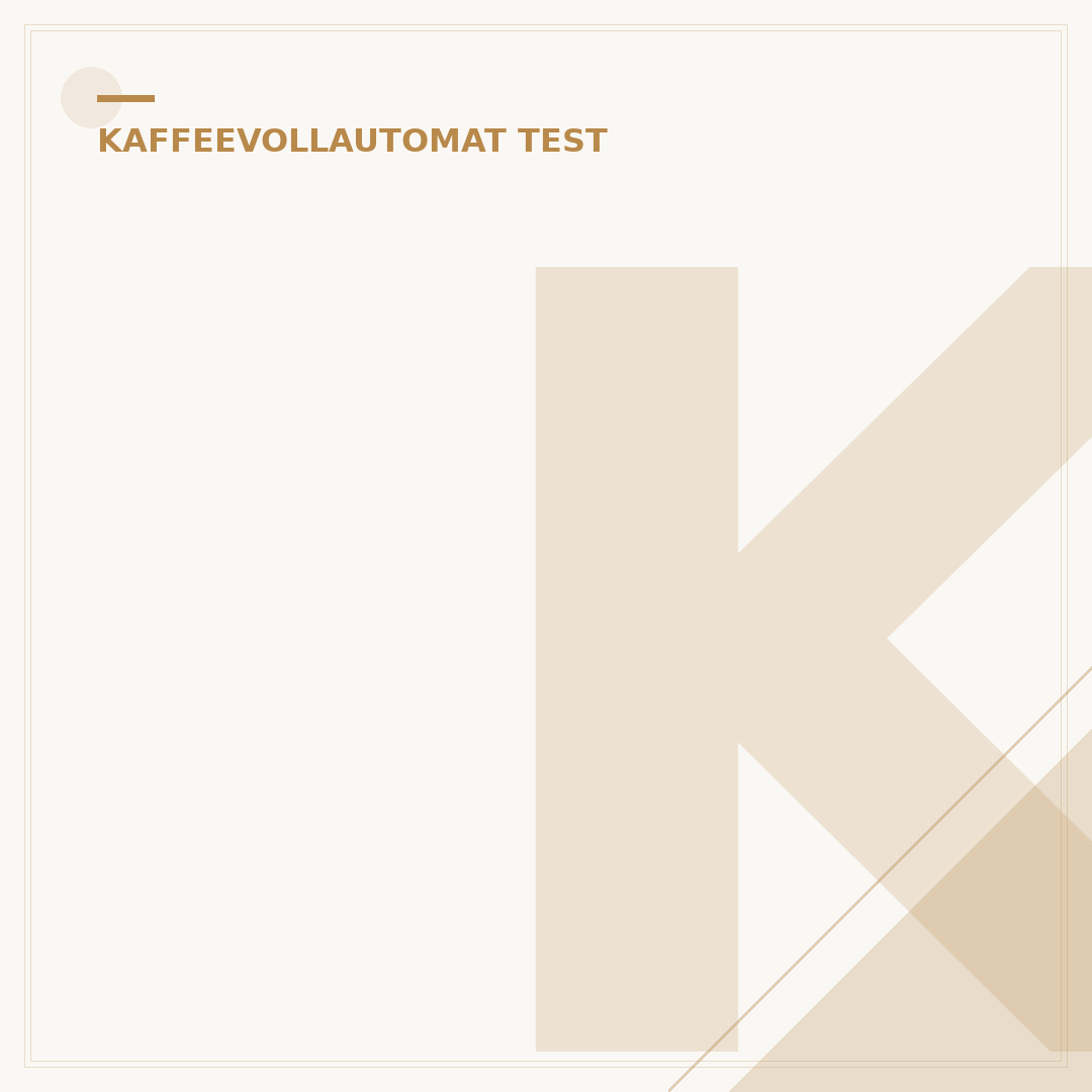 Kaffeevollautomat Test ohne Milchaufschäumer: 5 Modelle im Check