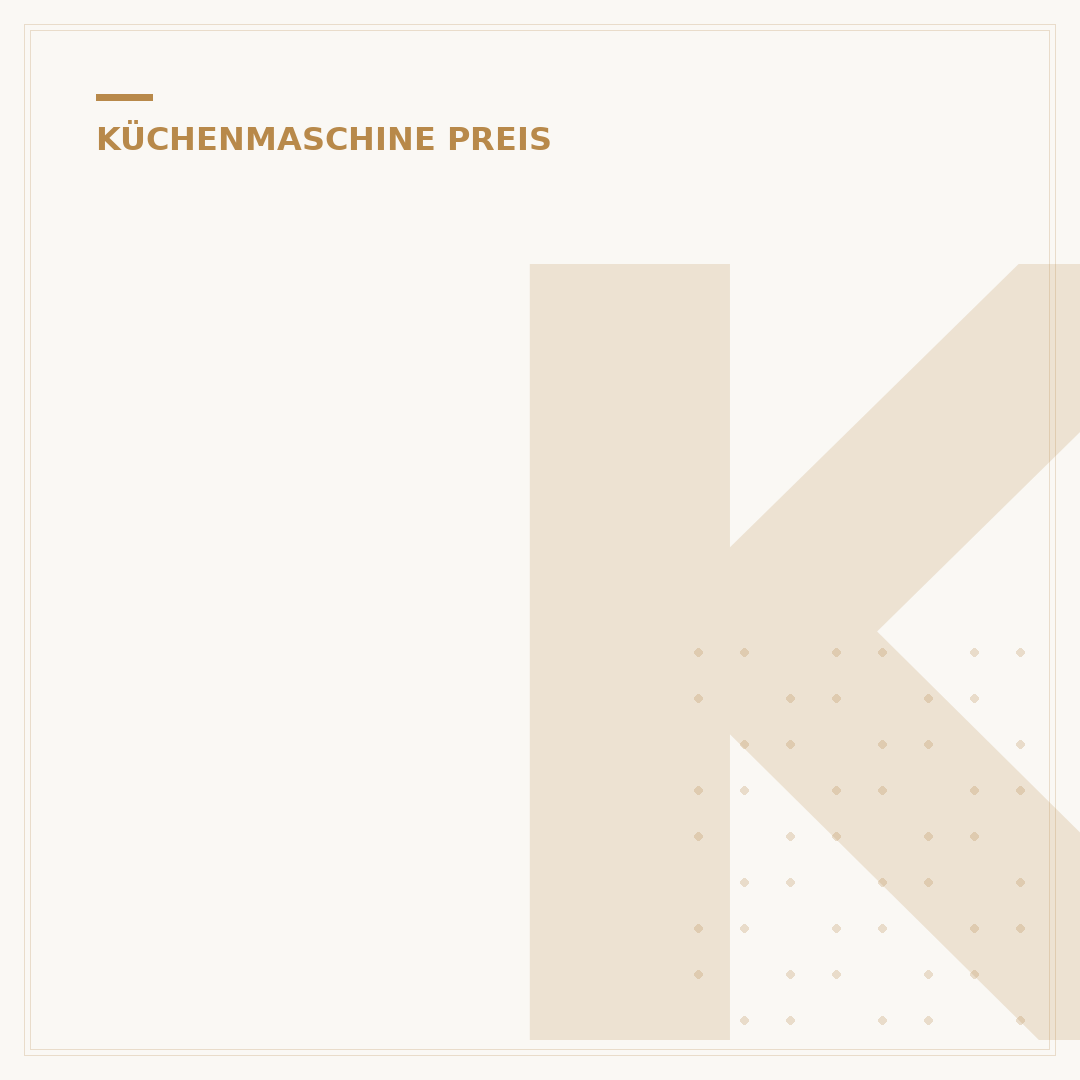 Küchenmaschine B-Ware: Clever Sparen mit 5 Top-Tipps