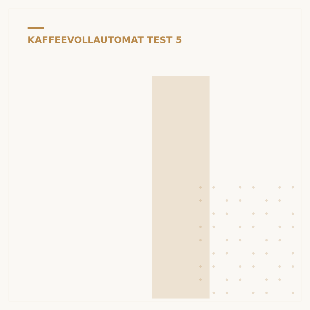 Ihr Latte Kaffeevollautomat: 5 Kriterien für perfekten Genuss