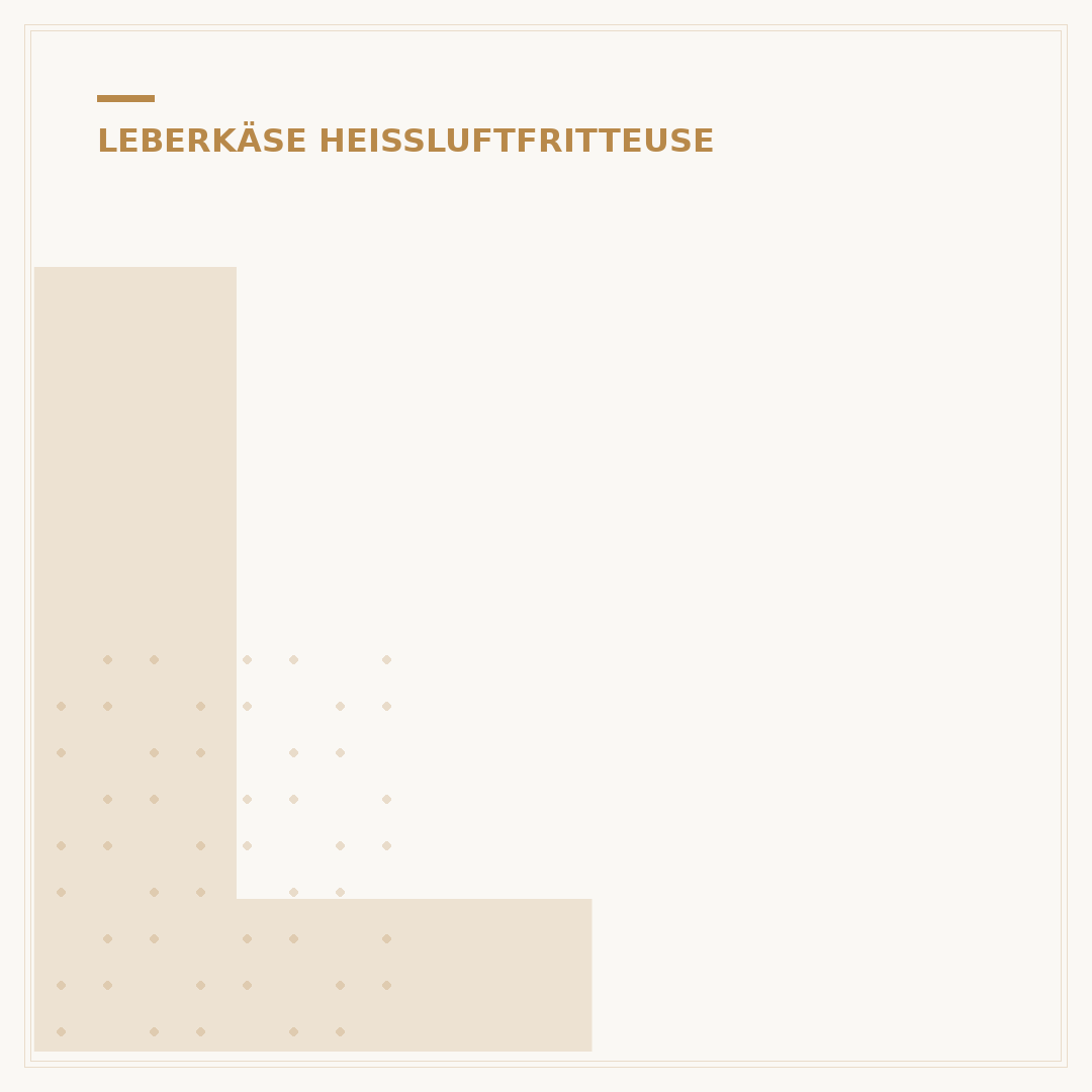 Leberkäse in der Heißluftfritteuse: 5 Tipps für Perfektion