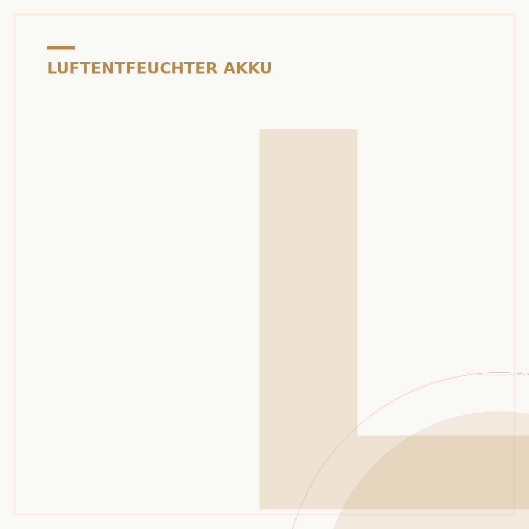 Luftentfeuchter Akku: Flexibel Feuchtigkeit reduzieren (5 Vorteile)