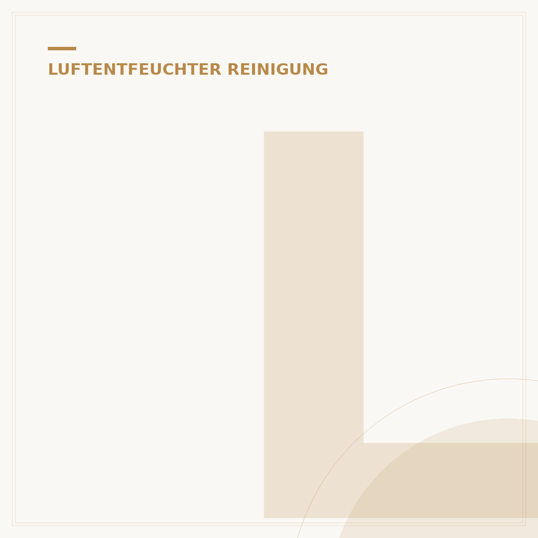Luftentfeuchter Reinigung: 5 Schritte zur Frische