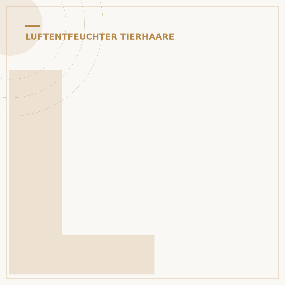 Luftentfeuchter Tierhaare: 5 Tipps für saubere Luft