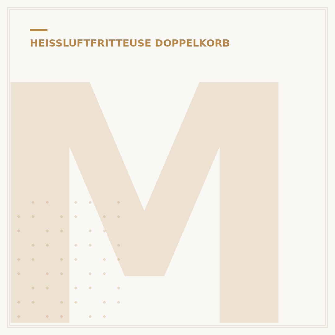 Masterpro Doppelkorb Heißluftfritteuse BGMP 9542: 2 Körbe, 1 Lösung