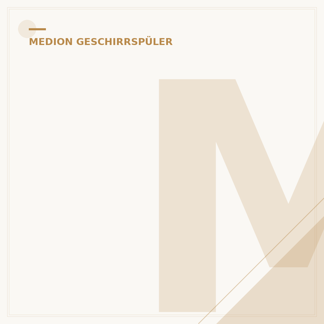 Medion Geschirrspüler Mini: Die 5 besten Modelle für kleine Küchen