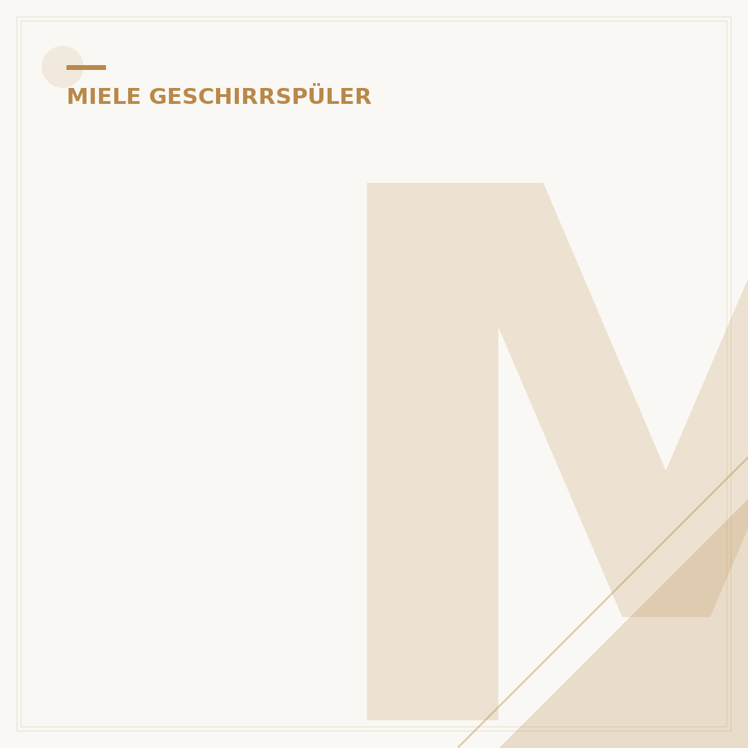 Miele Geschirrspüler Ablaufpumpe: 3 Schritte zur Störungsbehebung