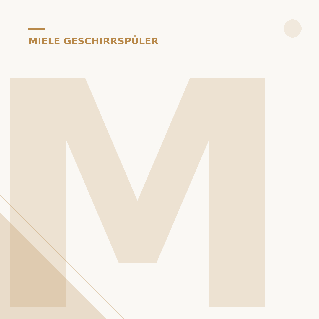 Miele Geschirrspüler Angebote: 7 Top-Deals für Ihr Smart Home