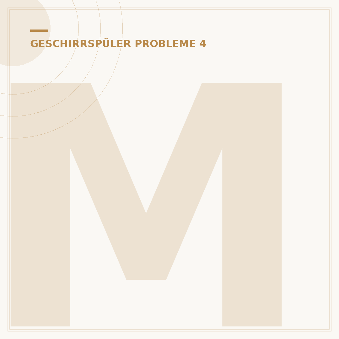 Miele Geschirrspüler Fehler: Waterproof-System erklärt (4 Tipps)