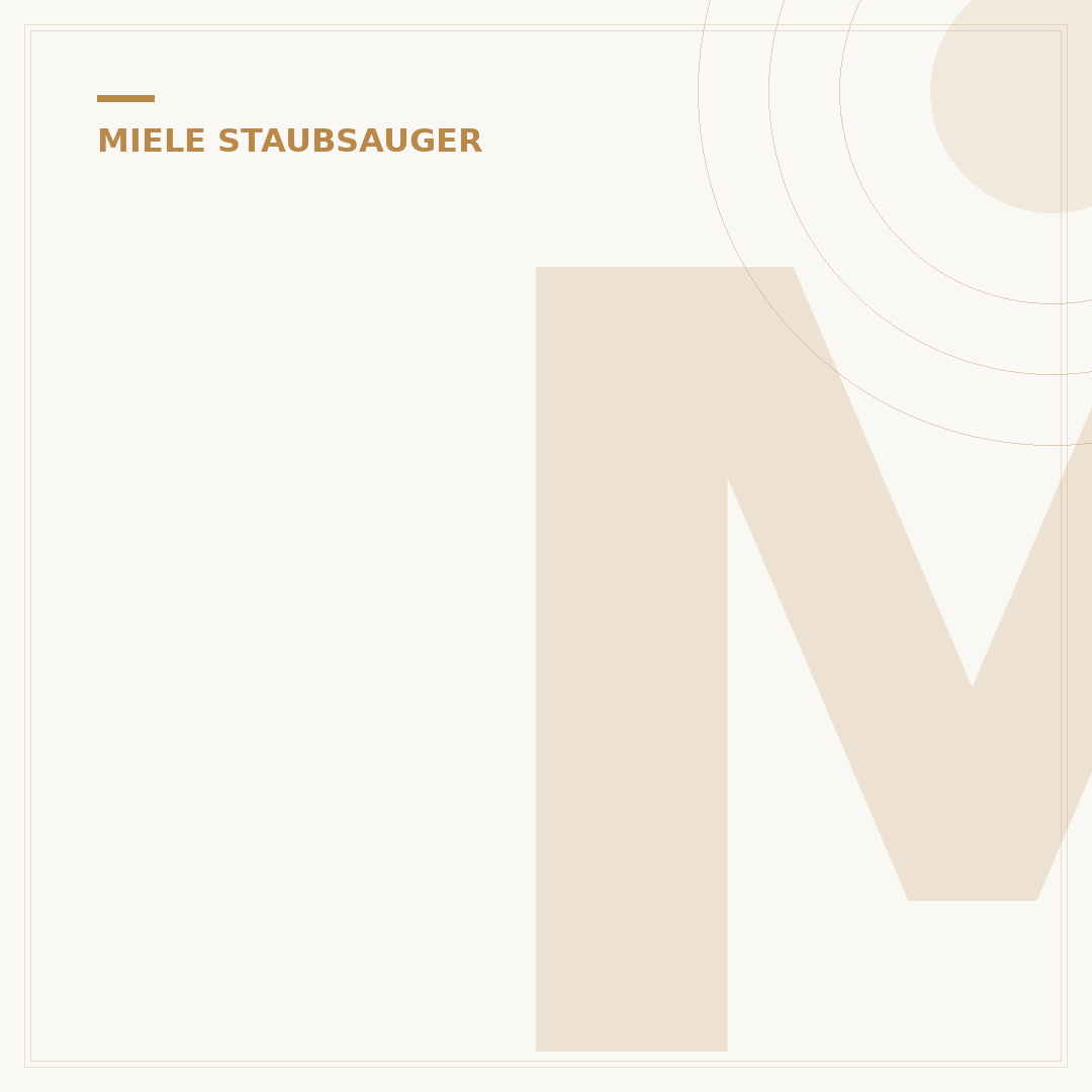 Miele Staubsauger: So finden Sie Ihr perfektes Modell