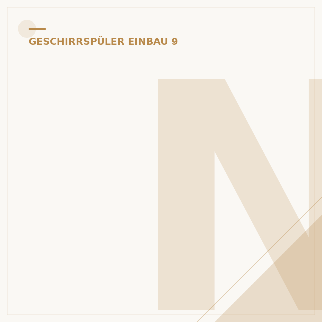 Neff Geschirrspüler Symbole: 7 Zeichen einfach erklärt