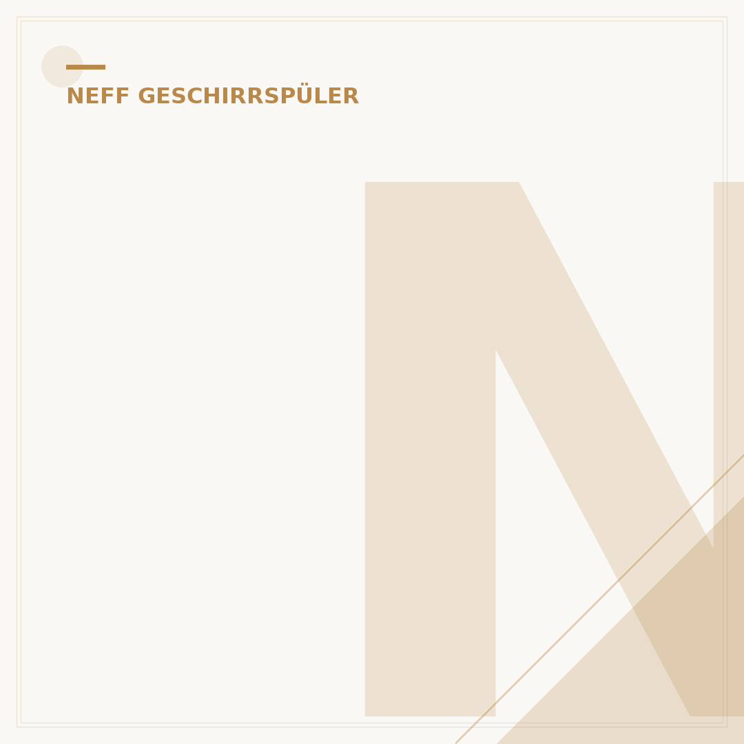 Neff Geschirrspüler: Türöffnung einstellen – 5 Tipps für Perfektion