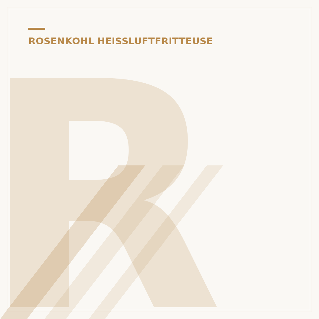 Rosenkohl Rezepte Heißluftfritteuse: 5 Knuspertips für Perfektion
