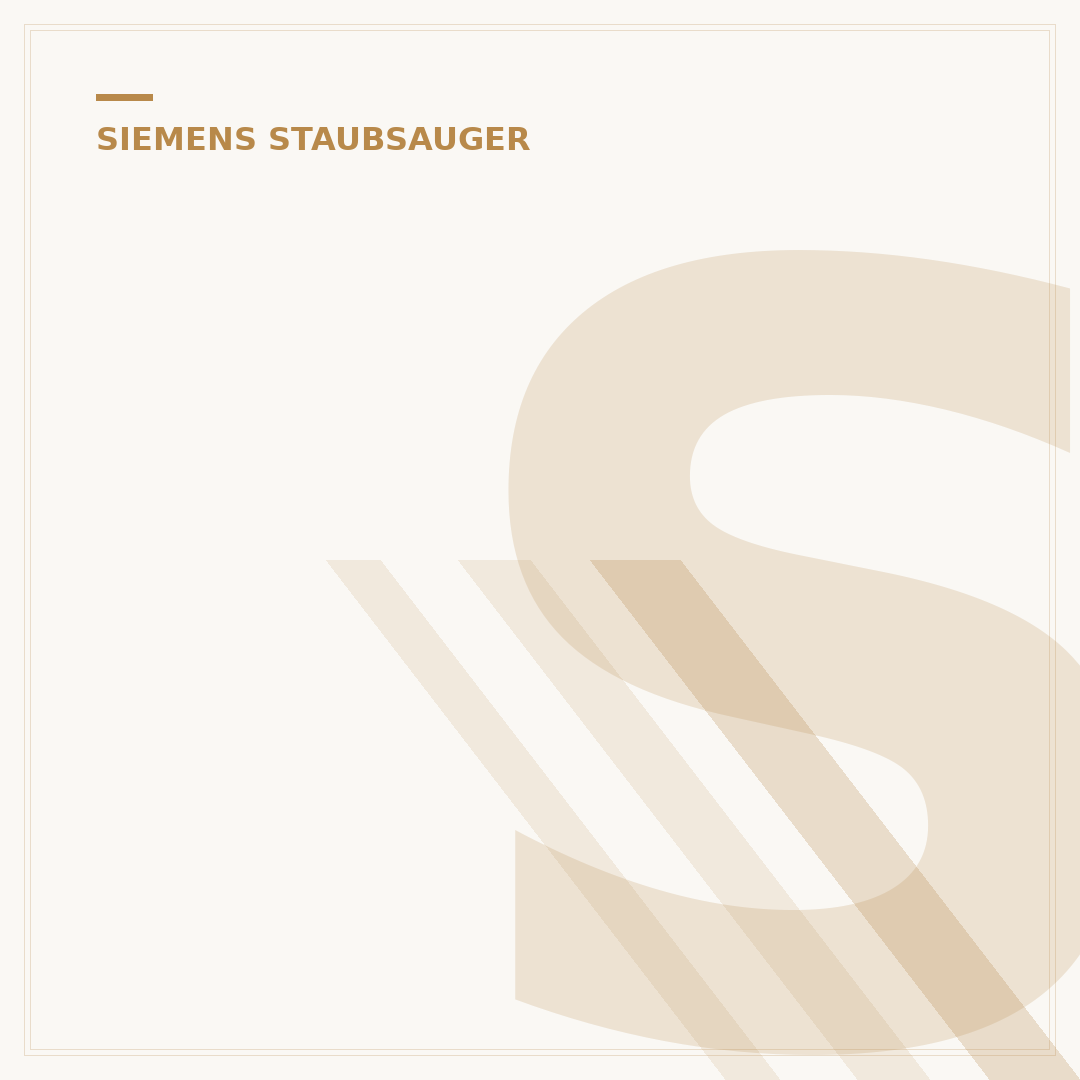 Siemens Staubsauger Akku: Die 5 besten Modelle 2024 finden