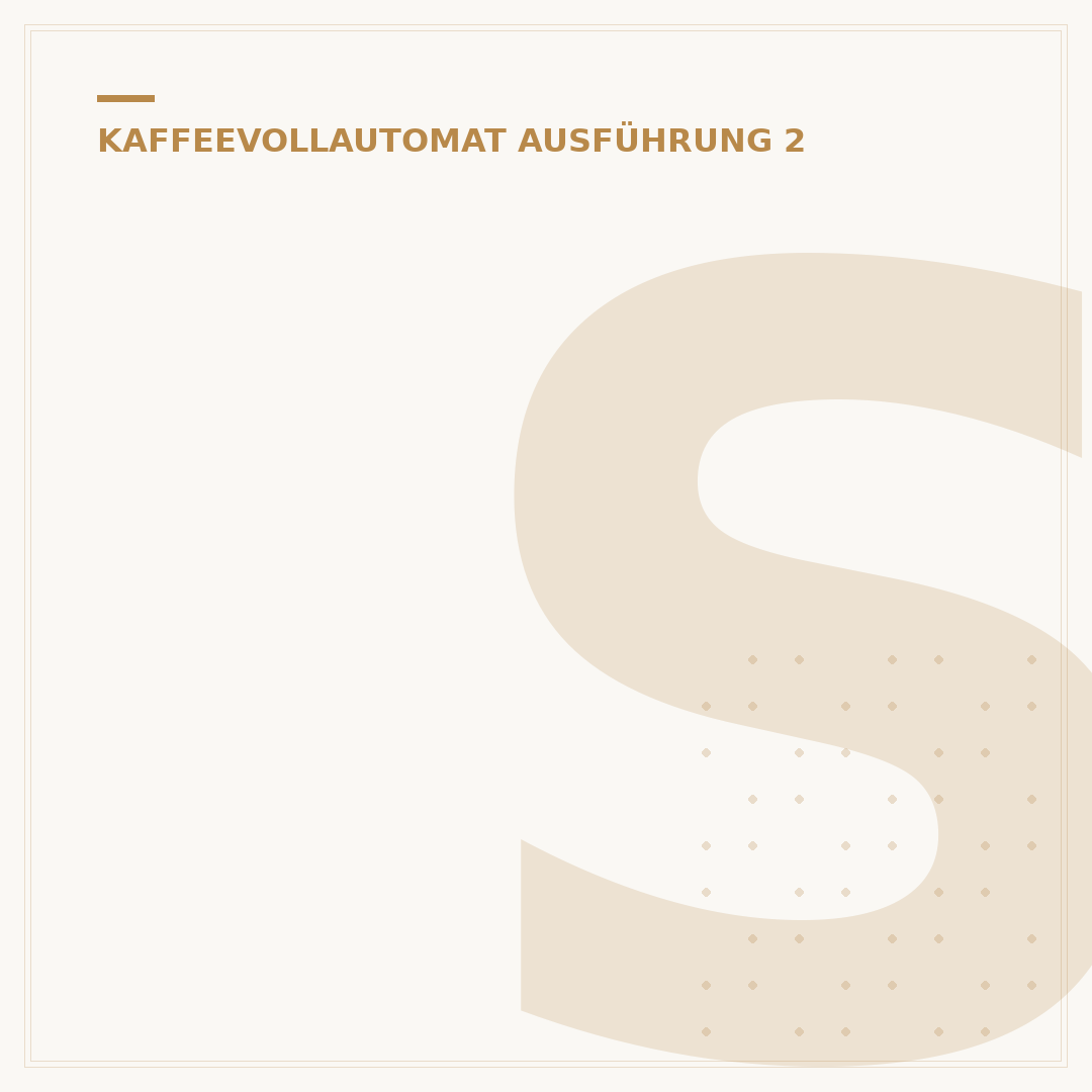 Siemens EQ 9 S500 Kaffeevollautomat: Ihr perfekter Genuss