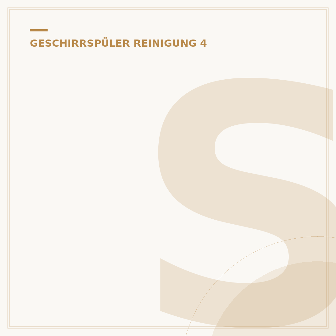 Siemens Geschirrspüler Wassertasche Reinigen: 7 Tipps
