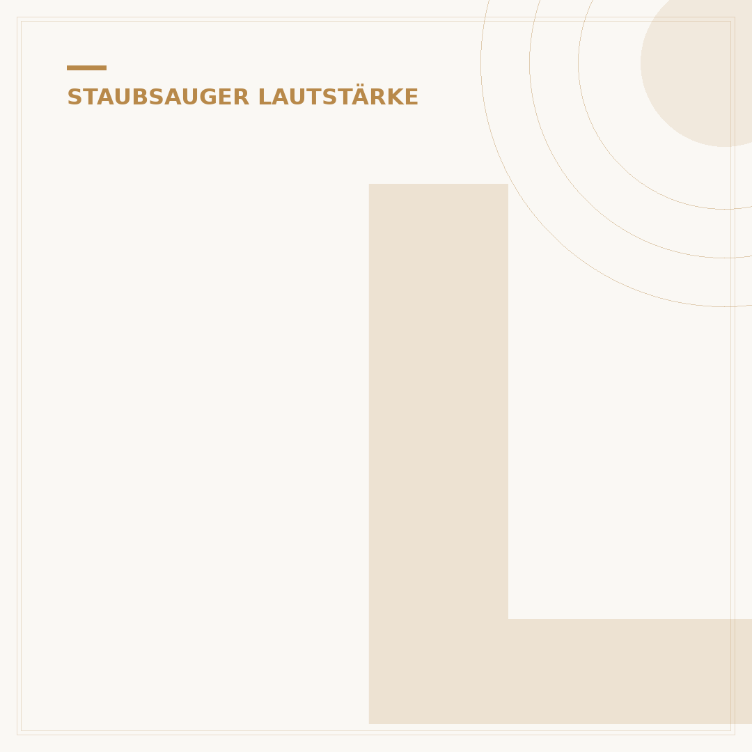 Leiser & leichter Staubsauger: Top 5 Modelle für Ihr Zuhause