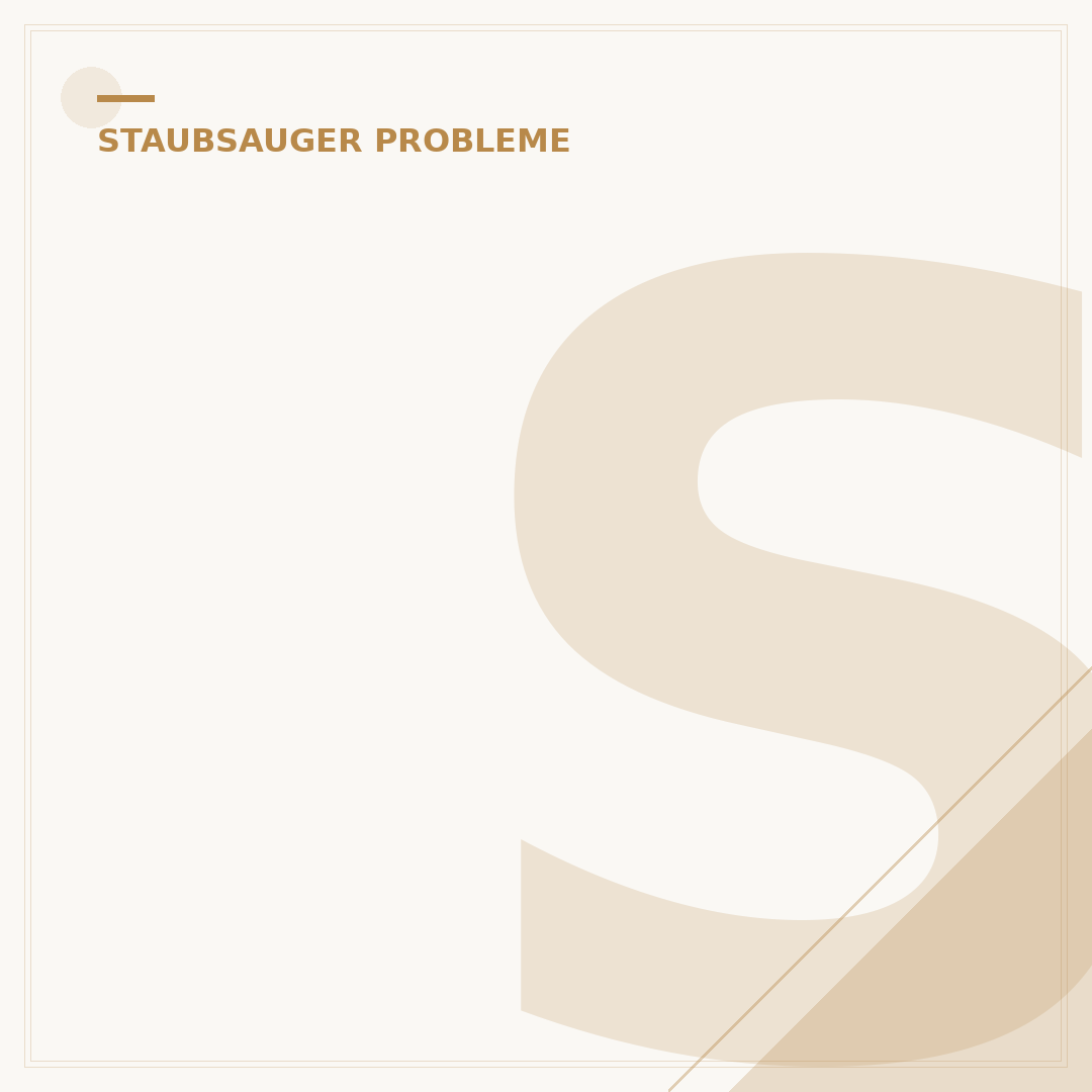 Staubsauger saugt nicht mehr: 7 Sofort-Lösungen & Tipps