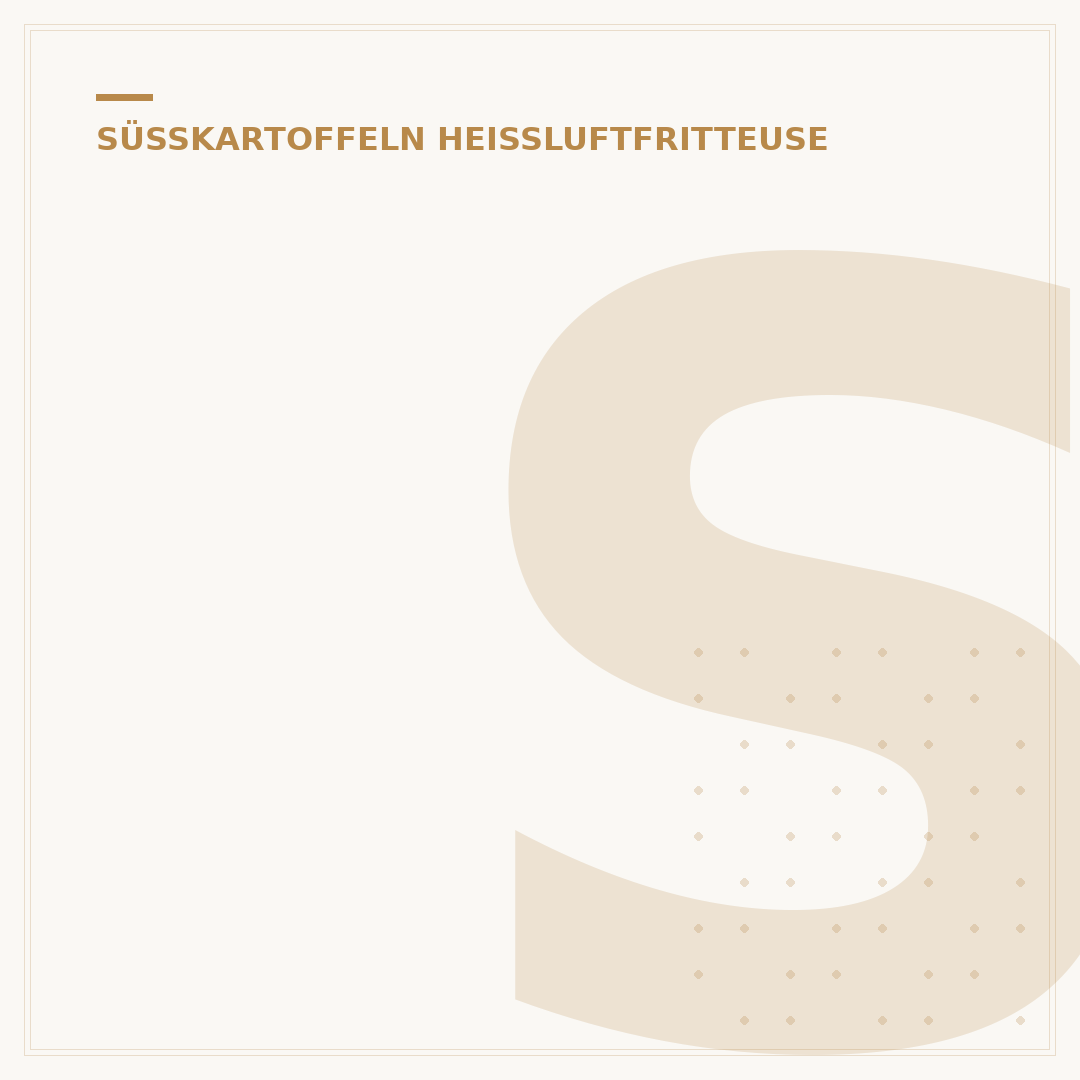 Süßkartoffelpommes Heißluftfritteuse: 5 knusprige Tipps