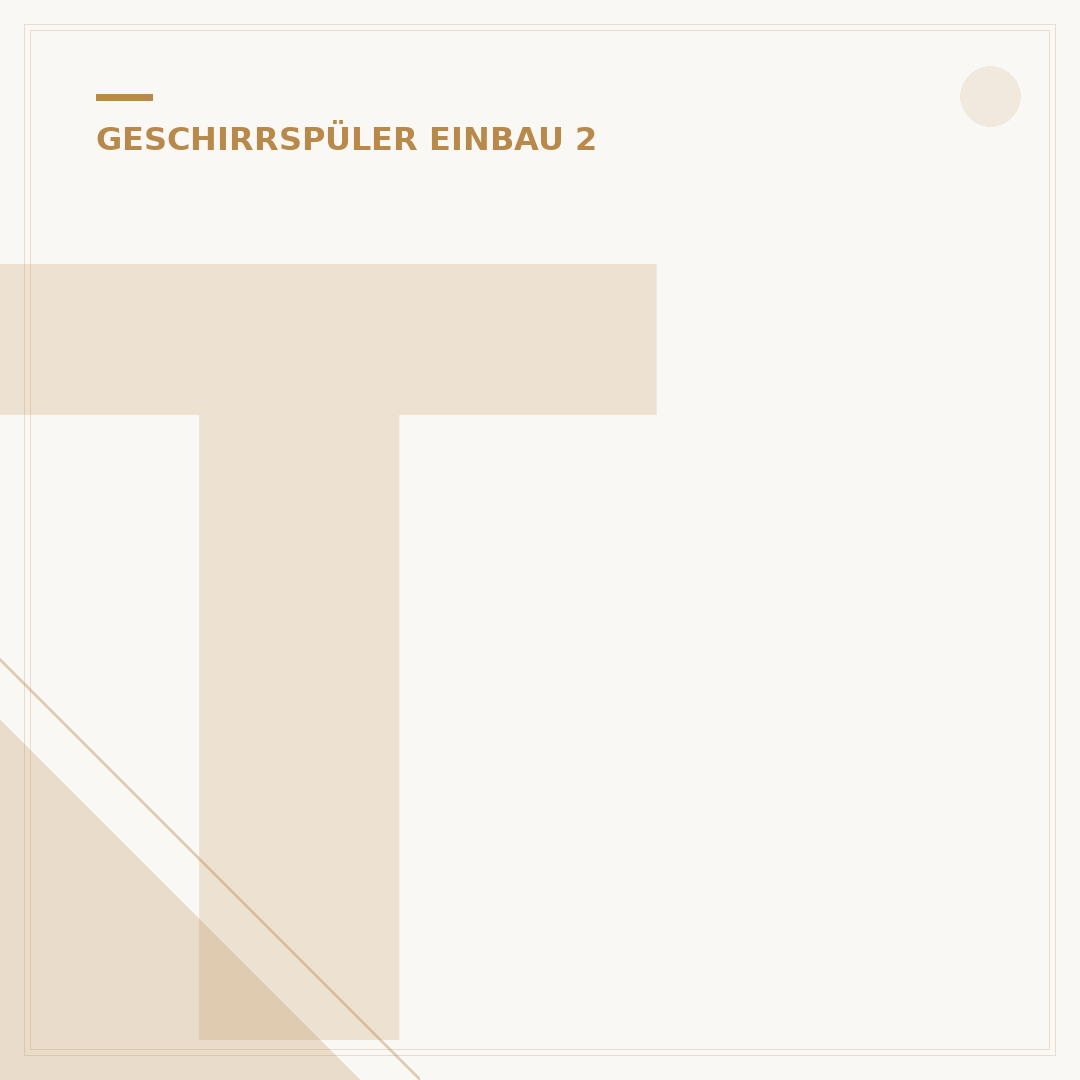 Teilintegrierter Geschirrspüler einbauen: Ihr 5-Schritte-Guide
