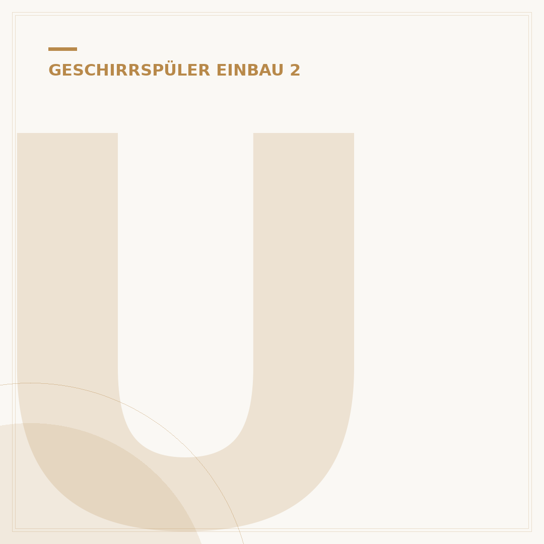 Unterbau Geschirrspüler Einbauen: 5 Schritte zum Erfolg