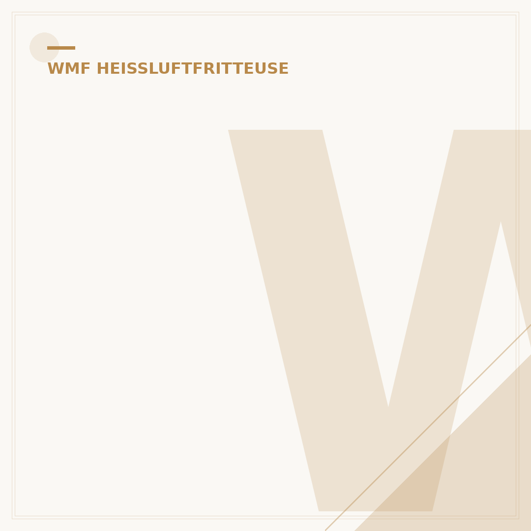 WMF Heißluftfritteuse: 5 Vorteile & Kaufberatung