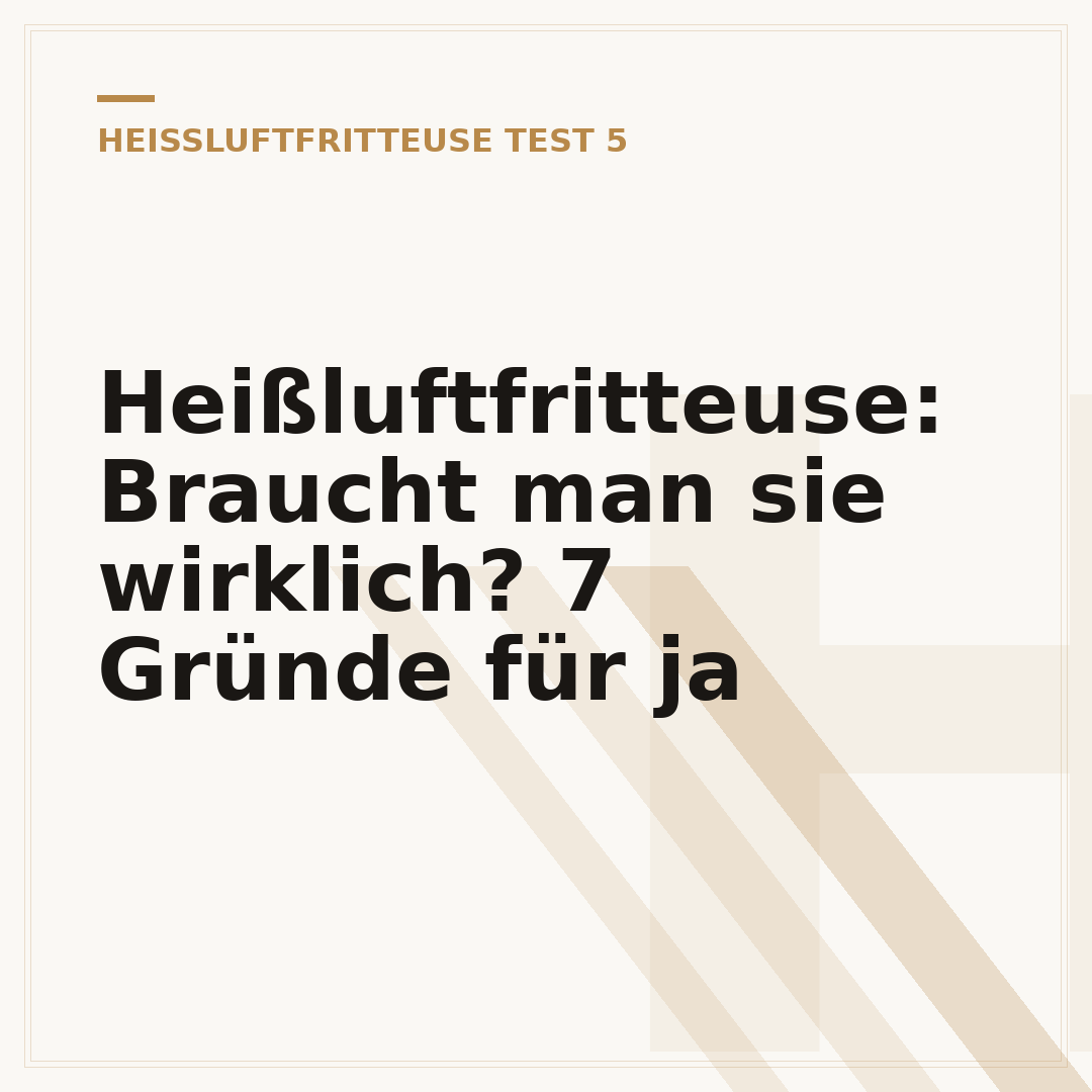 Heißluftfritteuse: Braucht man sie wirklich? 7 Gründe für ja